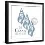 Sea Blues 4-Kimberly Allen-Framed Premium Giclee Print