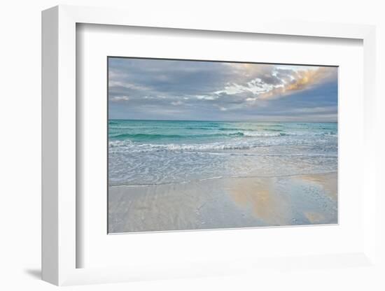 Sea Blues-Mary Lou Johnson-Framed Art Print