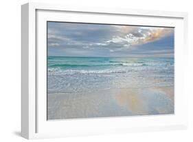 Sea Blues-Mary Lou Johnson-Framed Art Print