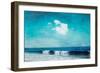 Sea Blues-Dirk Wuestenhagen-Framed Premium Giclee Print