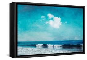 Sea Blues-Dirk Wuestenhagen-Framed Stretched Canvas