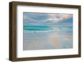 Sea Blues-Mary Lou Johnson-Framed Photo