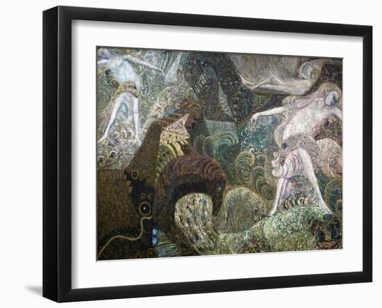 Sea Bottom, Late 19th or Early 20th Century-Vasily Ivanovich Denisov-Framed Giclee Print