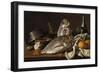 Sea-Bream and Oranges, 1772-Luis Egidio Meléndez-Framed Giclee Print