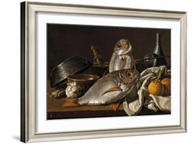 Sea-Bream and Oranges, 1772-Luis Egidio Meléndez-Framed Giclee Print