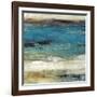 Sea Breeze Abstract I-null-Framed Art Print