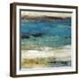 Sea Breeze Abstract I-null-Framed Art Print