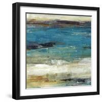 Sea Breeze Abstract I-null-Framed Art Print