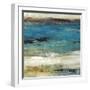 Sea Breeze Abstract I-null-Framed Art Print