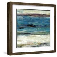 Sea Breeze Abstract II-null-Framed Art Print