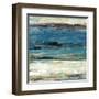 Sea Breeze Abstract II-null-Framed Art Print