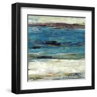 Sea Breeze Abstract II-null-Framed Art Print