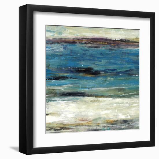 Sea Breeze Abstract II-null-Framed Art Print