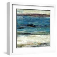 Sea Breeze Abstract II-null-Framed Art Print