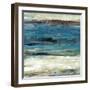 Sea Breeze Abstract II-null-Framed Art Print