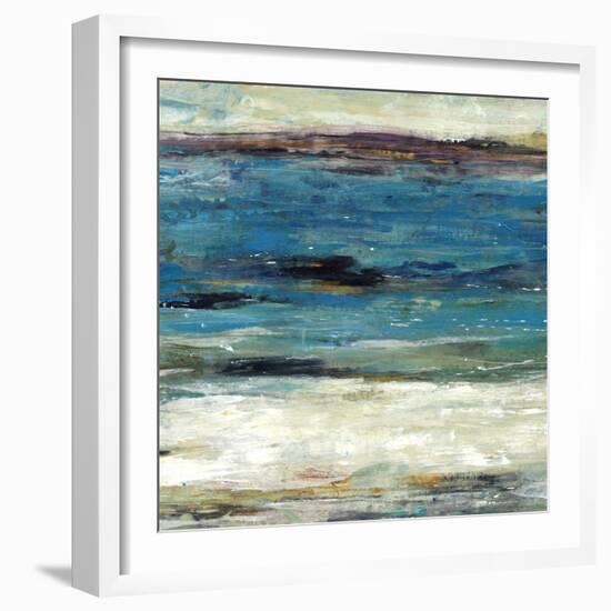 Sea Breeze Abstract II-null-Framed Art Print