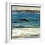 Sea Breeze Abstract II-null-Framed Art Print