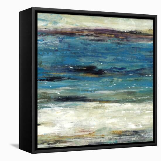 Sea Breeze Abstract II-null-Framed Stretched Canvas