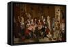 Sea Captains Carousing in Surinam, C.1752-58-John Greenwood-Framed Stretched Canvas