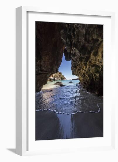 Sea Cave at Bigge Island, Kimberley, Western Australia, Australia, Pacific-Michael Nolan-Framed Photographic Print