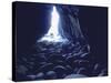 Sea Cave at La Jolla Caves off the Pacific Ocean, San Diego, California, USA-Christopher Talbot Frank-Stretched Canvas