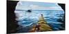 Sea Cave Kayaking Apostle Islands National Lakeshore-Steve Gadomski-Mounted Photographic Print