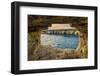 Sea caves at Cape Greco, Cyprus-Chris Mouyiaris-Framed Photographic Print