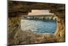 Sea caves at Cape Greco, Cyprus-Chris Mouyiaris-Mounted Photographic Print