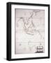 Sea Chart East of India'-null-Framed Giclee Print