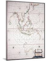 Sea Chart East of India'-null-Mounted Giclee Print