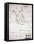 Sea Chart East of India'-null-Framed Stretched Canvas
