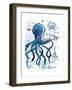 Sea Cliff Octopus-Julie Paton-Framed Art Print