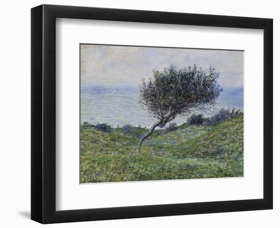 Sea Coast at Trouville-Claude Monet-Framed Art Print