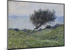 Sea Coast at Trouville-Claude Monet-Mounted Art Print