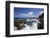 Sea Coast, Bagni Di Tiberio, Anacapri, Capri Island, Campania, Italy-Massimo Borchi-Framed Photographic Print