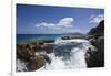 Sea Coast, Bagni Di Tiberio, Anacapri, Capri Island, Campania, Italy-Massimo Borchi-Framed Photographic Print