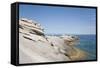 Sea Coast, Capo Sant'andrea, Italy-Guido Cozzi-Framed Stretched Canvas