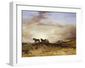 Sea Coast, Sunrise-Frederick Richard Lee-Framed Giclee Print