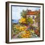 Sea Cottage-Carson-Framed Giclee Print