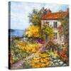 Sea Cottage-Carson-Stretched Canvas