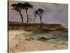 Sea Cove, c.1880-90-Albert Bierstadt-Stretched Canvas