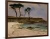 Sea Cove, c.1880-90-Albert Bierstadt-Framed Giclee Print