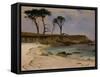 Sea Cove, c.1880-90-Albert Bierstadt-Framed Stretched Canvas