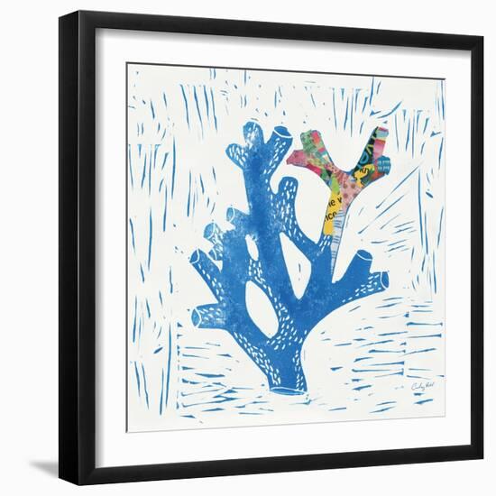 Sea Creature Coral Color-Courtney Prahl-Framed Art Print