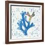 Sea Creature Coral Color-Courtney Prahl-Framed Art Print