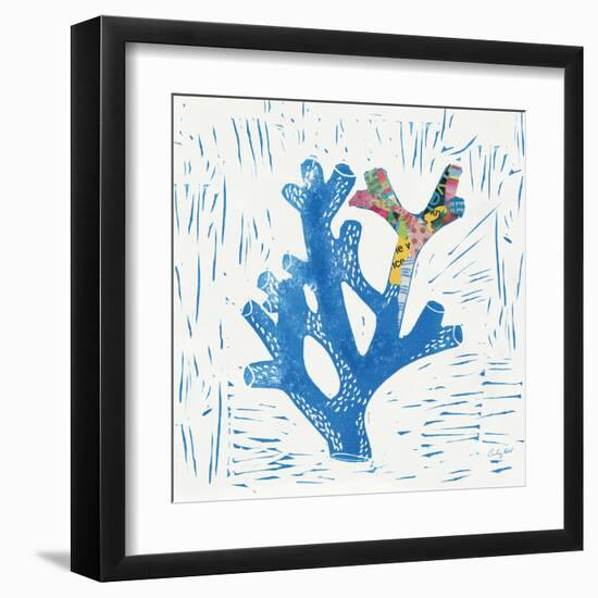 Sea Creature Coral Color-Courtney Prahl-Framed Art Print