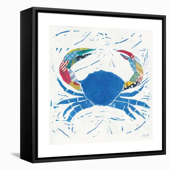 Sea Creature Crab Color-Courtney Prahl-Framed Stretched Canvas