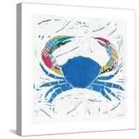 Sea Creature Crab Color-Courtney Prahl-Stretched Canvas