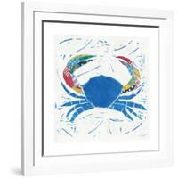 Sea Creature Crab Color-Courtney Prahl-Framed Art Print