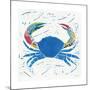 Sea Creature Crab Color-Courtney Prahl-Mounted Art Print